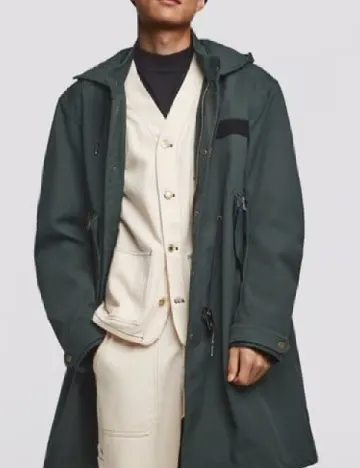 Geaca Zara, verde Verde