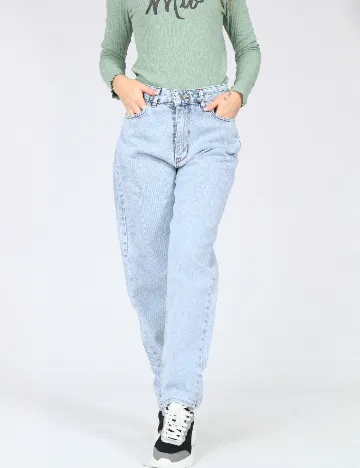 Blugi SHEIN, bleu Albastru