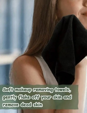 Set lavete demachiante 10 bucati SHEIN, bleumarin inchis