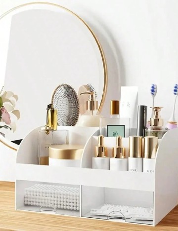 Organizator makeup SHEIN, alb