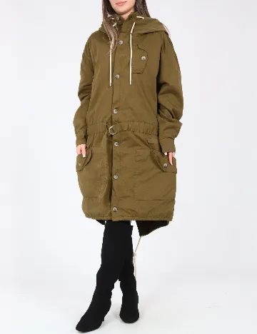 Geaca Zara, kaki Verde