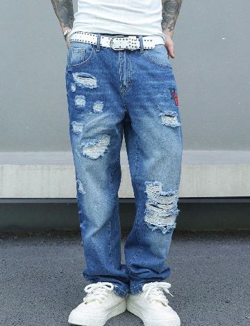 Blugi SHEIN, albastru