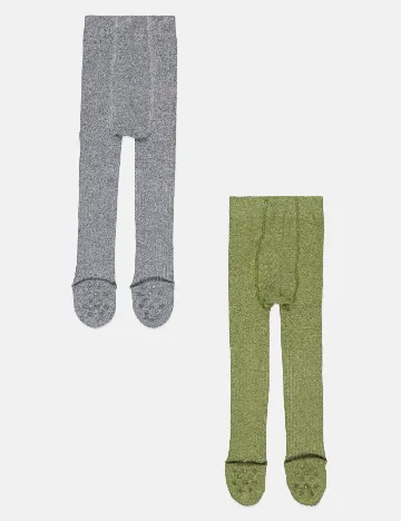 Set ciorapi 2 bucati Cool Club, gri/verde Gri