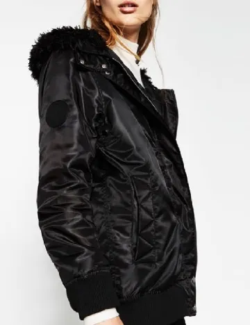 Geaca Zara, negru Negru