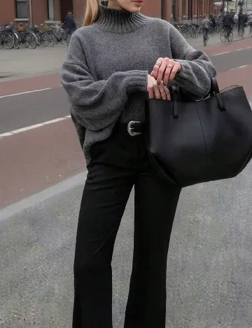 Pulover SHEIN, gri Gri