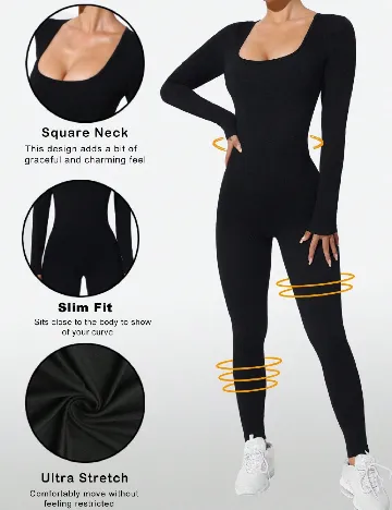 Salopeta SHEIN, negru Negru