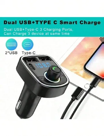 Adaptor masina SHEIN, negru Negru