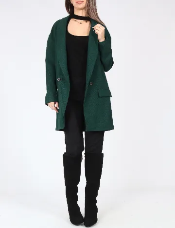 Sacou Zara, verde Verde