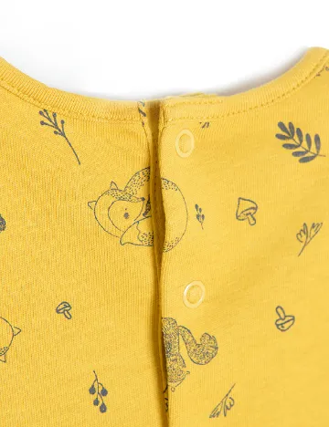 Rochie Cool Club, galben Galben