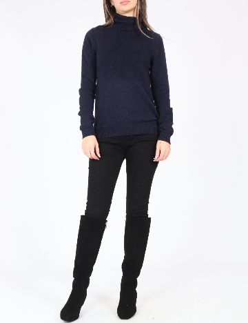 Bluza Pull&Bear, bleumarin