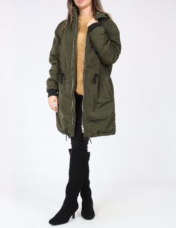 Geaca Pull&Bear, verde