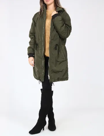 Geaca Pull&Bear, verde Verde