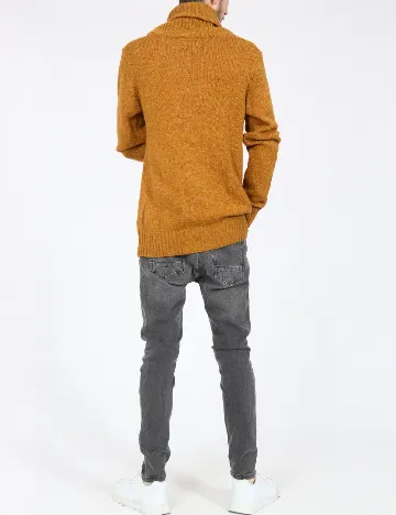 Pulover Pull&Bear, mustar Galben