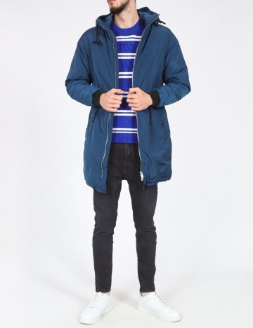 Geaca Pull&Bear, albastru