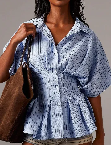 Bluza SHEIN, albastru Albastru