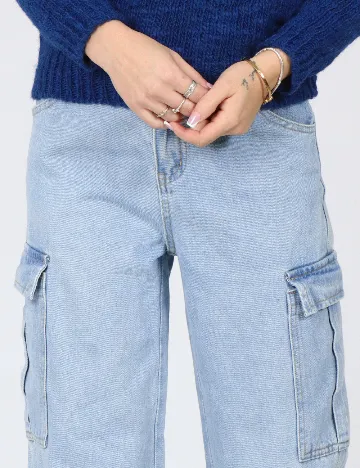 Blugi SHEIN, albastru Albastru