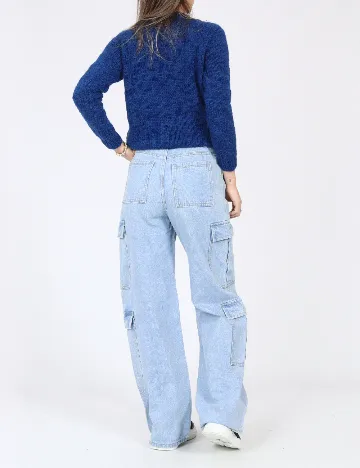 Blugi SHEIN, albastru Albastru