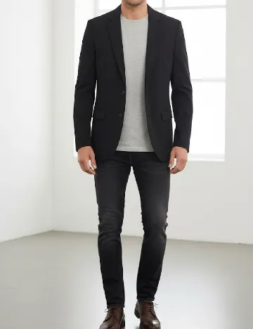 Sacou Zara, negru Negru