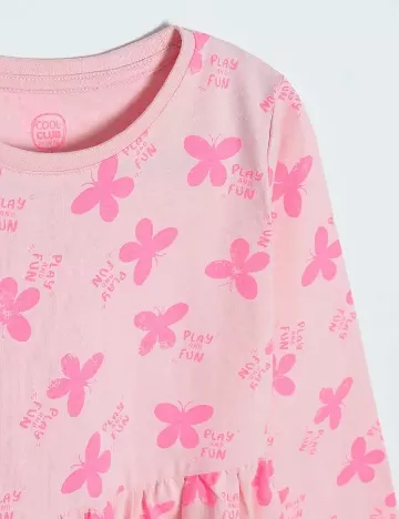 Rochie Cool Club, roz Roz