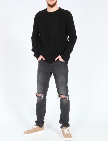 Bluza Bershka, negru