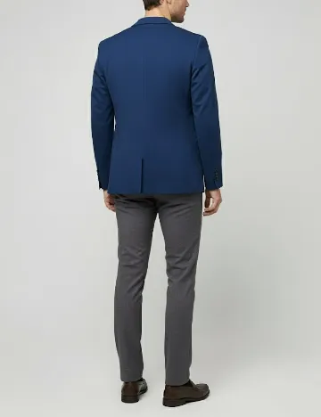 Sacou Zara, bleumarin Albastru