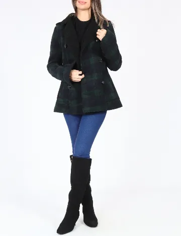 Jacheta Zara, verde/bleumarin Albastru