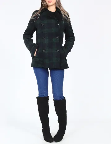 Jacheta Zara, verde/bleumarin Albastru