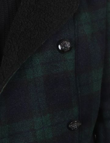 Jacheta Zara, verde/bleumarin