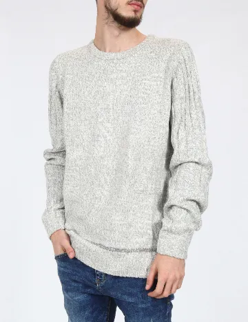 Bluza Pull&Bear, gri Gri
