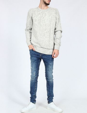 Bluza Pull&Bear, gri