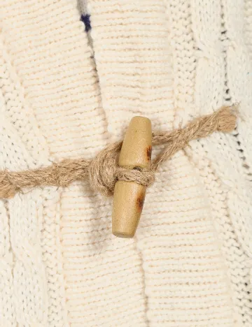 Cardigan Pull&Bear, crem Crem