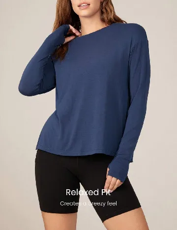 Bluza GLOWMODE, bleumarin Albastru