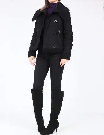 Jacheta Zara, negru Negru