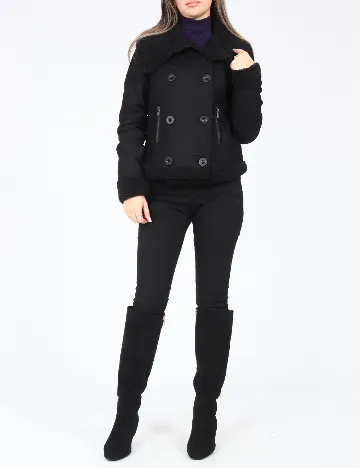 Jacheta Zara, negru Negru