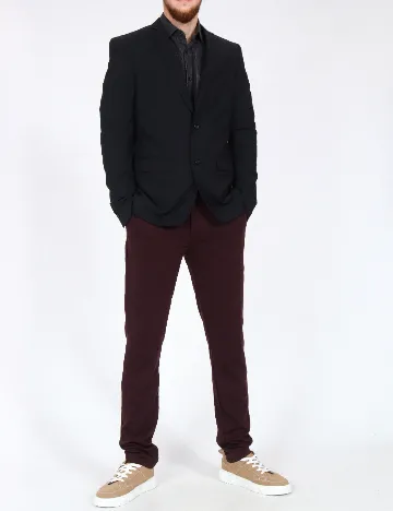 Sacou Zara, bleumarin inchis Albastru