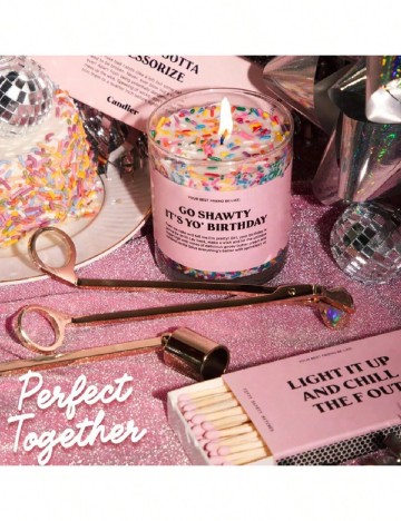 Lumanare parfumata SHEIN, mix culori