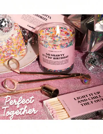 Lumanare parfumata SHEIN, mix culori Mix culori