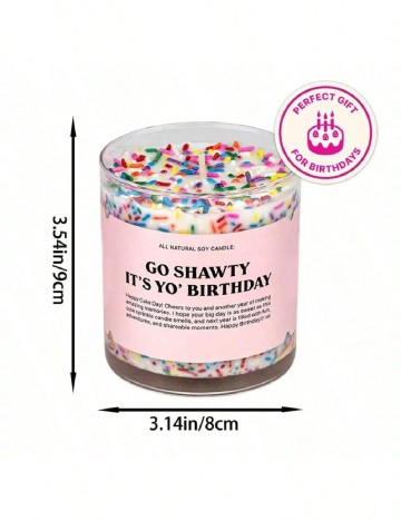 Lumanare parfumata SHEIN, mix culori