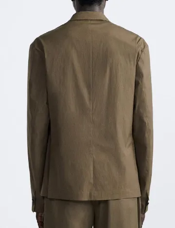 Sacou Zara, kaki Verde