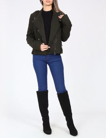 Jacheta Bershka, verde