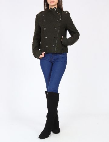 Jacheta Bershka, verde