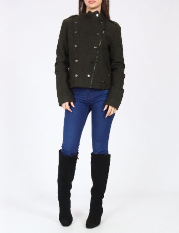 Jacheta Bershka, verde