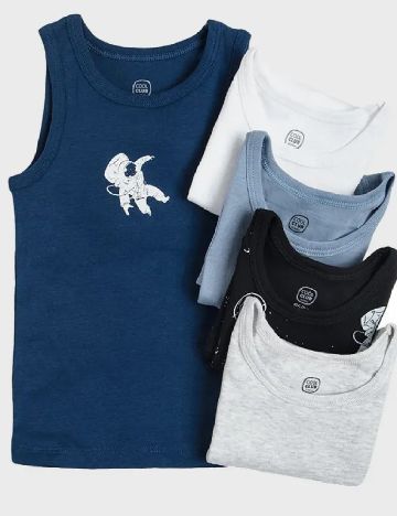 Set Maiouri 5 bucati Cool Club, mix culori