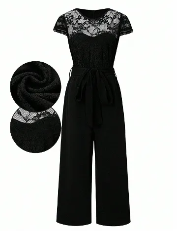 Salopeta SHEIN CURVE, negru Negru