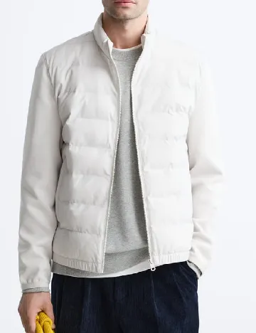 Geaca Zara, gri deschis Gri