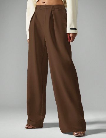 Pantaloni SHEIN, maro