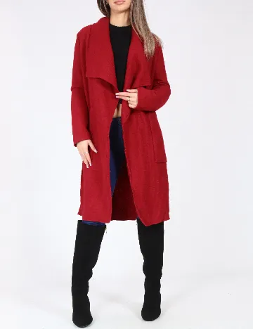 Palton Bershka, rosu Rosu