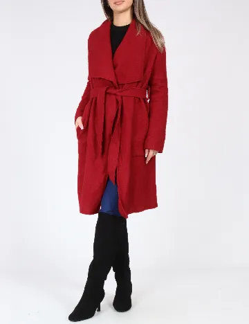 Palton Bershka, rosu Rosu