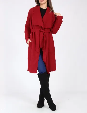 Palton Bershka, rosu Rosu