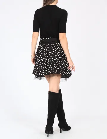 Fusta Zara, negru Negru